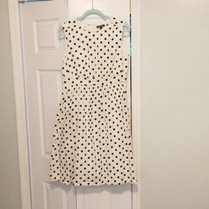 Blue Dotted Mod Dress